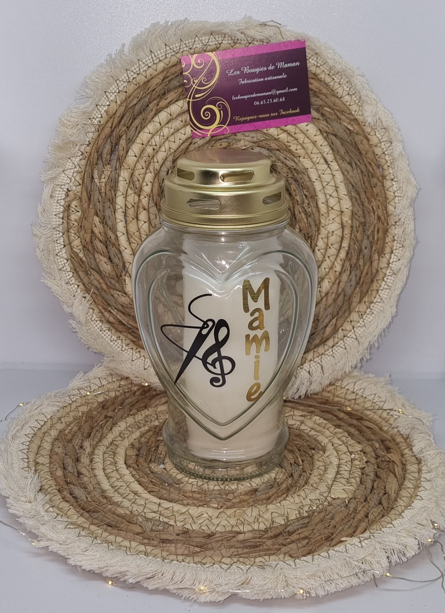 Bougie Souvenir (Personnalisation possible)