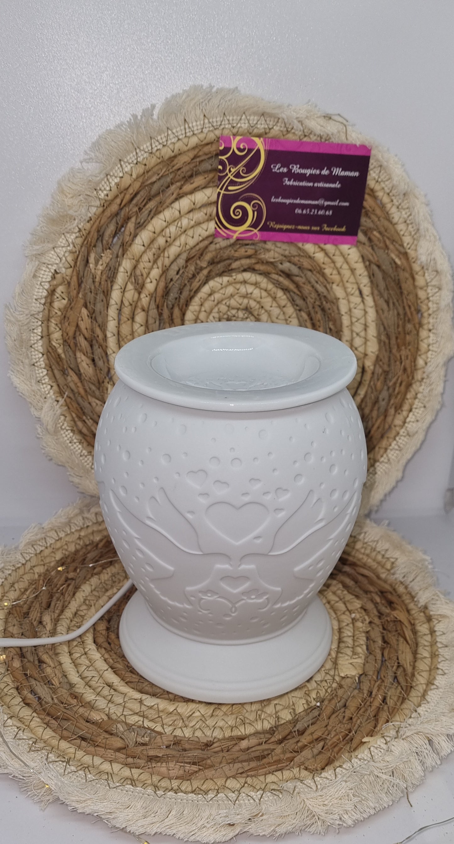 Lampe aromatique Love Birds