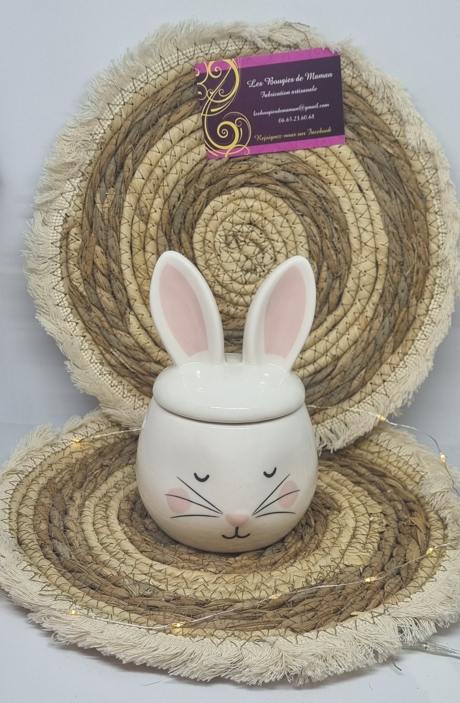 brûle parfum lapin blanc