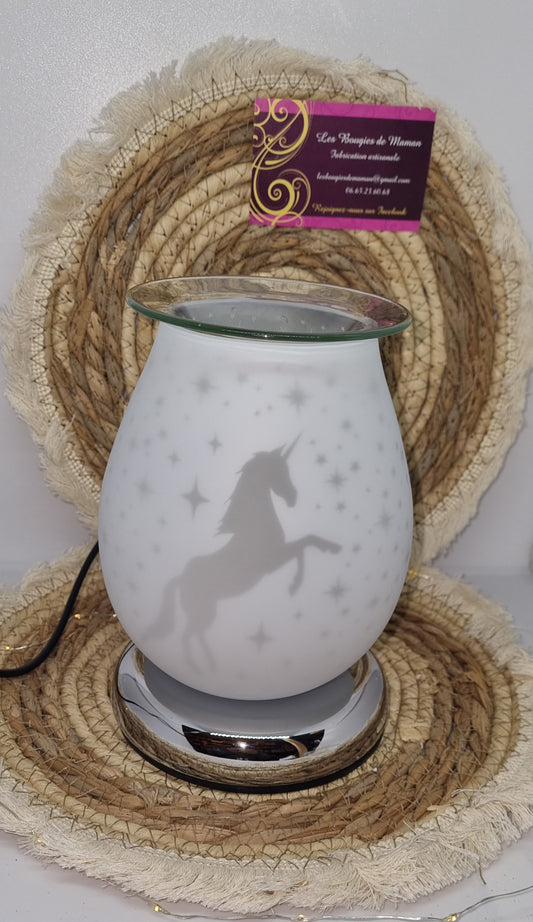 Lampe aromatique Licorne