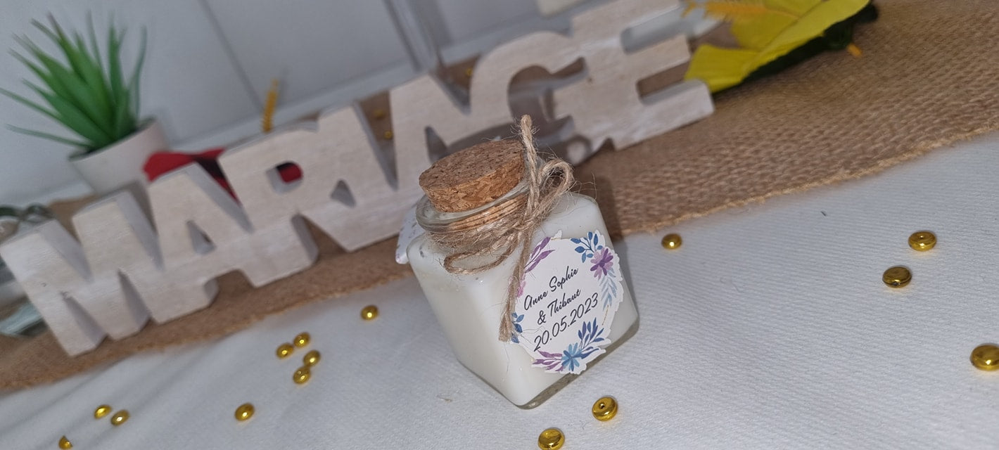 Petite bougie invité pour Mariage ...