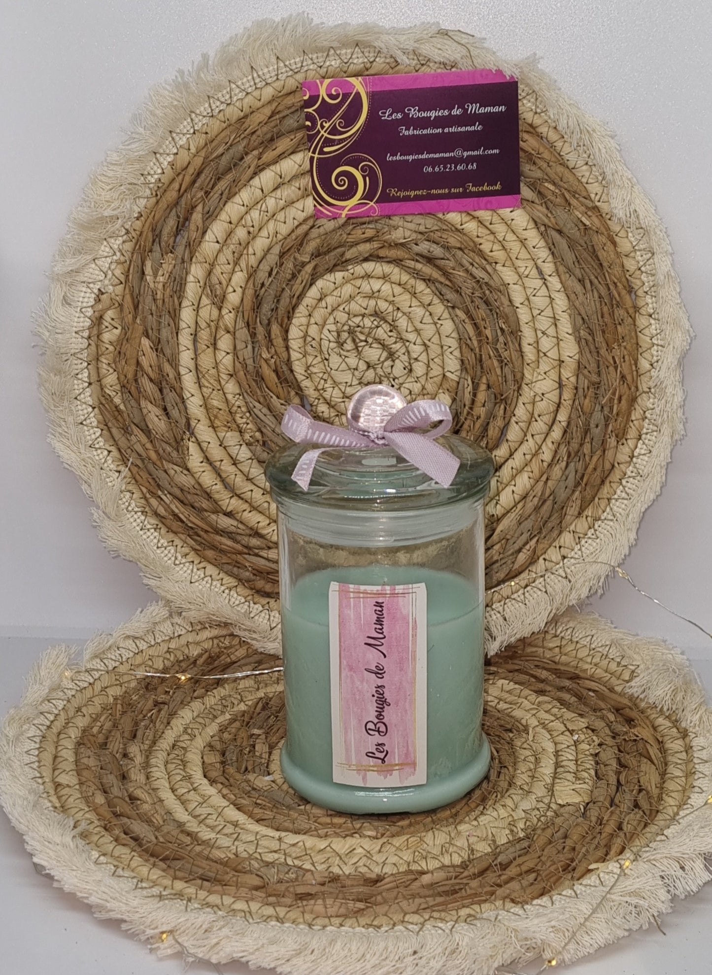 Bougie artisanale collection élégance senteur archange 